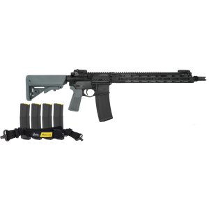 Daniel Defense SB-012 DDM4 V7 5.56, 16" Inch Rifle, Silencerco ASR Mount, Timney 2 Stage Trigger, Magpul MBUS 3 Sights, 5 Daniel Defense 32rd Mags