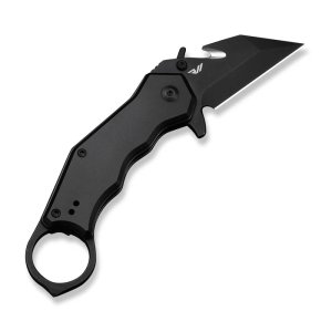 CIVIVI Amaroq 2.11In Nitro-V Stonewash Blade Black Aluminum