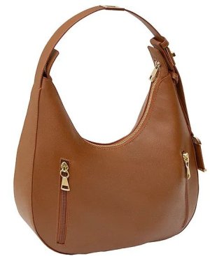 Bulldog BDP-092 Concealed Carry Hobo Shoulder Bag Cognac