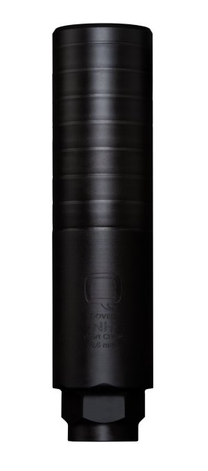 Q LLC Short Chop Silencer 8.6 Blackout 2.27In Black PVD