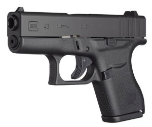 Glock G43 9mm 3.25 In Barrel 6 Round Gas Nitride PR43509