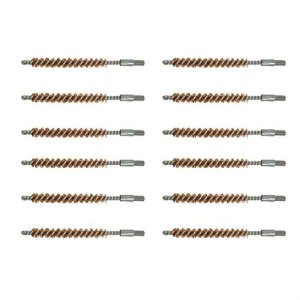 Brownells Double-Tuff Bronze Rifle Brush 6MM 12 Pack