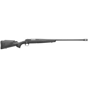Browning X-Bolt Stalker Long Range 6.8 Western 3+1 26" Non-Glare Matte Black Heavy Steel Barrel & Receiver, Recoil Hawg Muzzle Break, Textured Synthetic Adjustable Comb Stock, Optics Ready