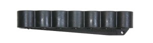 ProMag Archangel 12 Gauge Shell Carrier, Mossberg 500/590 Shotguns, 7 Round Capacity, Precision Molded Polymer, Aluminum Mounting Plate, USA Made