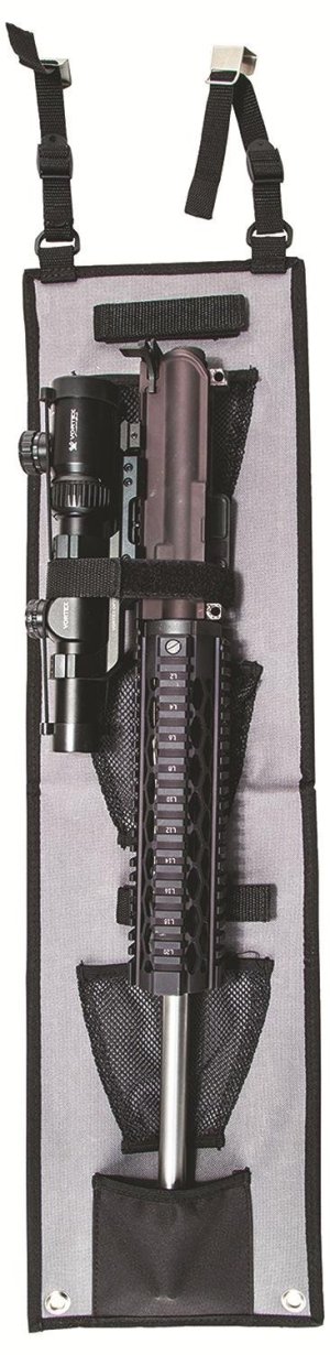 Lockdown Vault Accessories Handgun AR Upper Hanger, Holds 6 Handguns, Grey