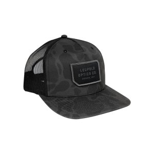 Leupold LOC Duck Camo Trucker Cap - Black