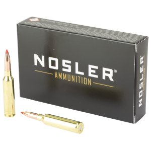 Nosler 43465 7mm PRC 160gr Ballistic Tip Ammo, 20 Rounds