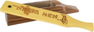 Woodhaven WH088 Ninja Hen Box Call Walnut Yellowheart Lid Turkey Call
