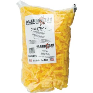 J-Ron Inc. Claybuster Shotshell Wads 12ga 7/8oz Yellow 500/ct