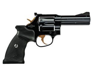 BERETTA Manurhin MR73 357 Mag 3" 6rd - Black & Gold