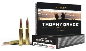 Nosler AccuBond 6.5x55 Swedish 140 Grain 20 Rounds Brass 60022"