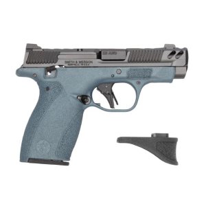 S&W Bodyguard 2.0 PC Carry Comp .380 ACP 3.1 In Blue Titanium 2x10rd Mags view 2
