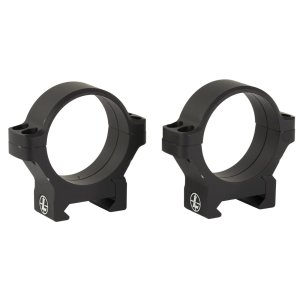 Leupold BackCountry 35mm Cross-Slot Rings, Medium Height, Matte Black