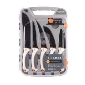 Outdoor Edge EM1 Ergo Max Processing Kit 5-Piece Black Titanium Blades