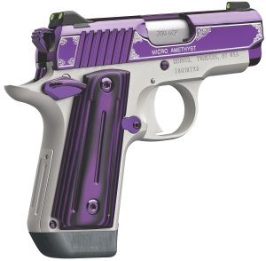 Kimber 3300160 Micro Amethyst .380ACP Pistol, Tritium Sights, 7rd Mag
