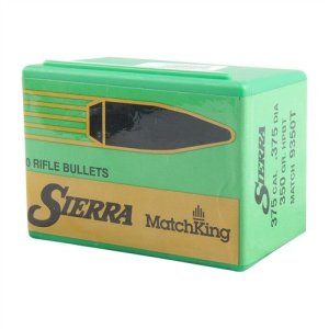 Sierra Bullets 9350T 375 Cal 350gr HPBT Rifle Bullets 50/Box