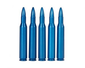 A-Zoom .270 Winchester Caliber Blue Aluminum Snap Caps - Value Pack of 5