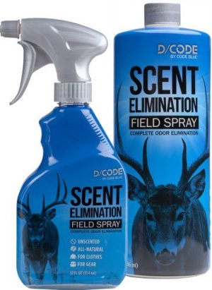 Code Blue OA1311 D-CODE Scent Elimination Spray Refill Combo 12/32oz