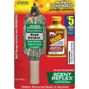 Wildlife Research Golden Scrape Scent Dripper Combo 4 oz. Camouflage