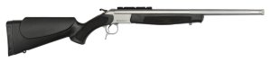 CVA CR4817S Scout Takedown 350 Legend 1rd 20" Matte Stainless Fluted Barrel Black Synthetic Stock