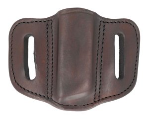 1791 Gunleather MAG12SBRA Single Magazine Holster Brown Leather Belt Slide