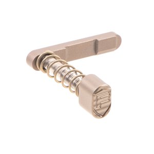 Fortis Manufacturing AR15-BMCR-FDE Billet Mag Catch Nitride Flat Dark Earth