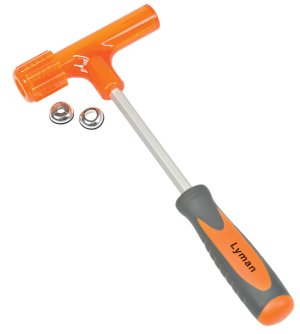 Lyman Magnum Inertia Bullet Puller 5.7 X 28 FN to Magnum Orange/Black
