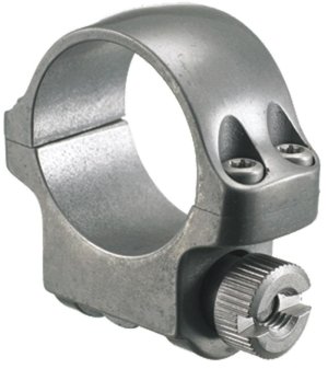 Ruger 90293 3KTG Scope Ring 1" Low Profile Target Grey Stainless