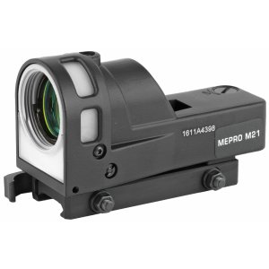 Meprolight 0626410 M21 Reflex Sight 1x30mm Triangle Reticle Black