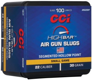 CCI ARS22SHP22 22LR Segmented HP Rimfire Ammo 100Rd