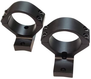Talley 95X700 Scope Mount/Ring Combo 1" Tube Black Anodized High Rings