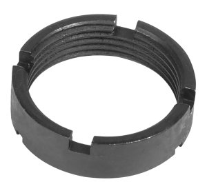 LBE Unlimited ARCNUT Castle Nut 4140 Steel Black Phosphate