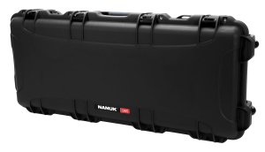 Nanuk 9851001 Black Tactical Rifle Case Waterproof with Foam & Wheels