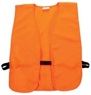 Allen Company 15753 Safety Vest, 2XL, Orange Polyester