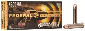 Federal Premium HammerDown 45-70 Govt 300 Grain Bonded Soft Point 20 Rounds