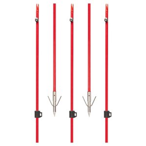 Cajun Bowfishing Fiberglass Arrow with Piranha Point XT