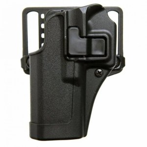 Blackhawk SERPA CQC Glock 43 Right Hand Holster, Matte Black