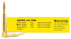 Buffalo Bore S2236920 223 Rem 69gr HPBT 20 Rounds 2900 FPS