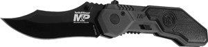 Smith & Wesson SWMP1B Assisted 3.0 Black Blade Gray-Black Aluminum