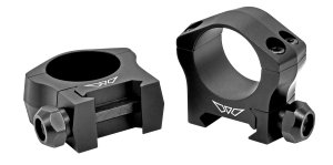 Warne 7200M Mountain Tech 1" Low Scope Rings Matte Black 0 MOA