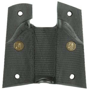 Pachmayr Signature Grip Wraparound Checkered Black Rubber for Colt MK IV Series 80 Delta Elite