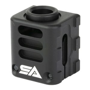 Glock 9mm Sylvan Arms SAGC9 Compensator 1/2x28 Black Anodized Finish