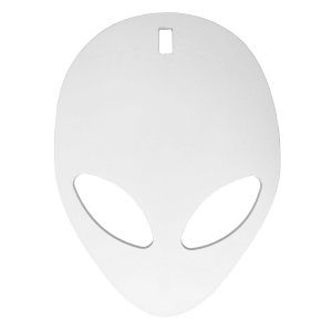 Birchwood Casey AR500 12In Alien Silhouette Target 3/8In Steel