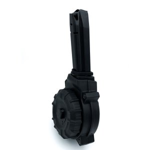 ProMag 50rd Black Polymer Drum Magazine f/Springfield XDM .40 S&W (DRM-A68)
