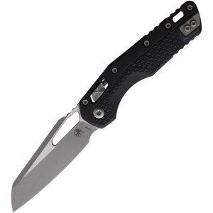 Microtech MSI 210T-10APPMBK 3.88 In Wharncliffe S/E Black ALU Handle