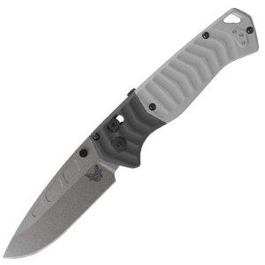 Benchmade 593GY-02 PSK AXS Assist Drop Point Knife Gray