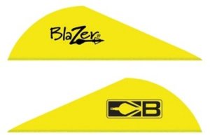 Bohning Blazer Vanes Neon Yellow 100 pk. (Model: 10832NY2)