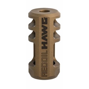 Browning 1293081 Recoil Hawg Muzzle Brake Bronze, Multi-Caliber, 2 Collars