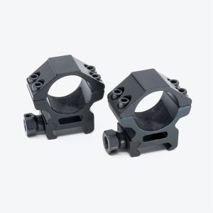 Riton 6061-T6 Aircraft Aluminum Scope Rings - 18mm High Strength and Lightweight