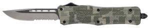 CobraTec MADCCTK1MDS CTK-1 Medium 3" OTF D2 Steel Army DigiCamo Knife